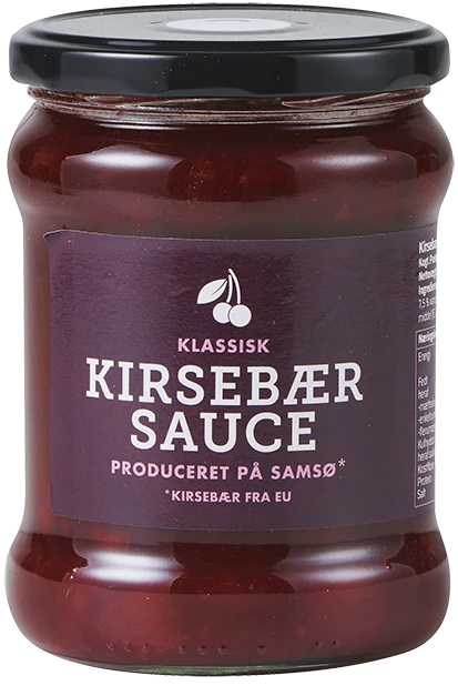 KIRSEBÆRSAUCE – produktbillede