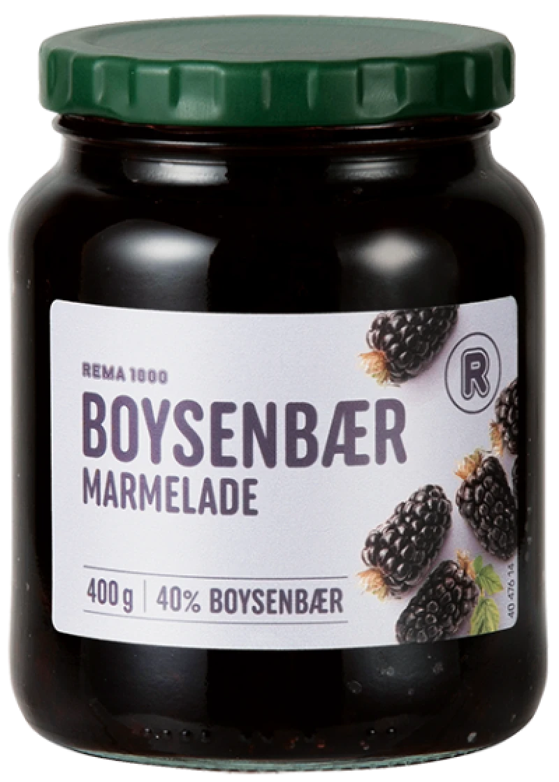 Boysenbærmarmelade