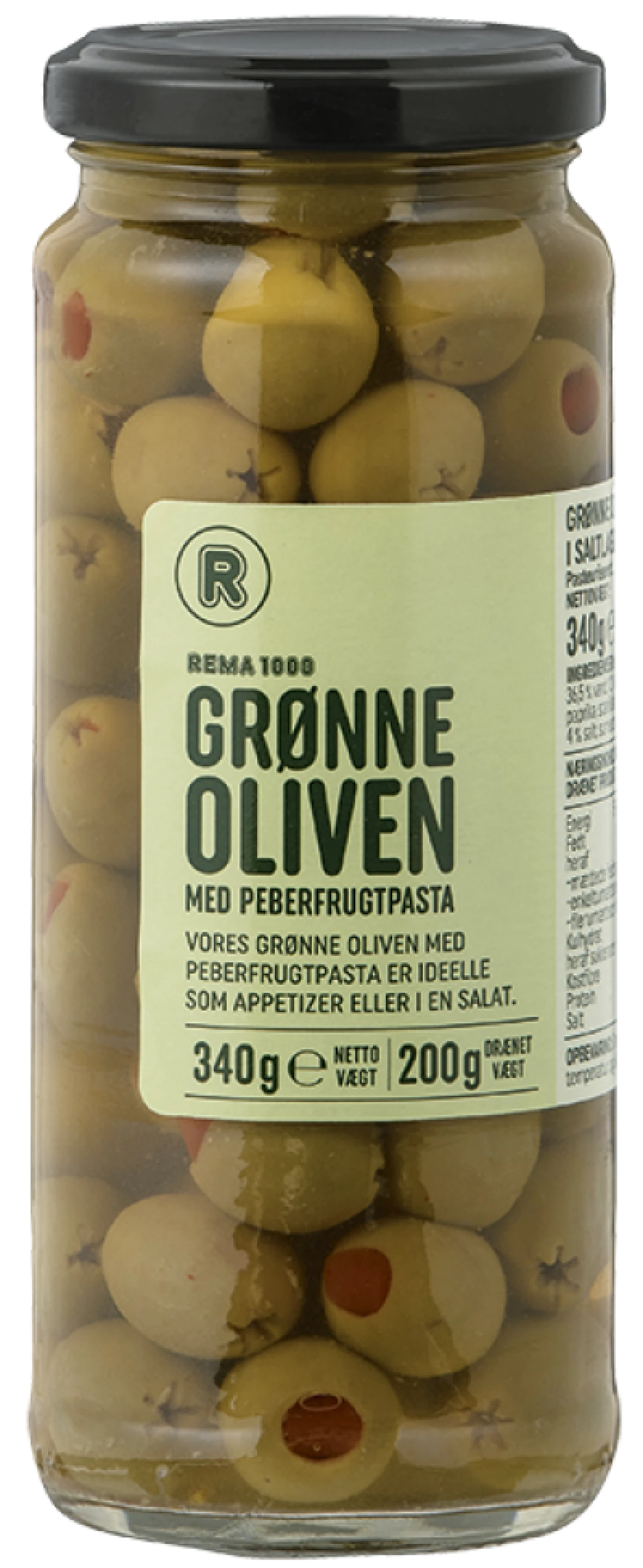 Rema 1000 Grønne Oliven