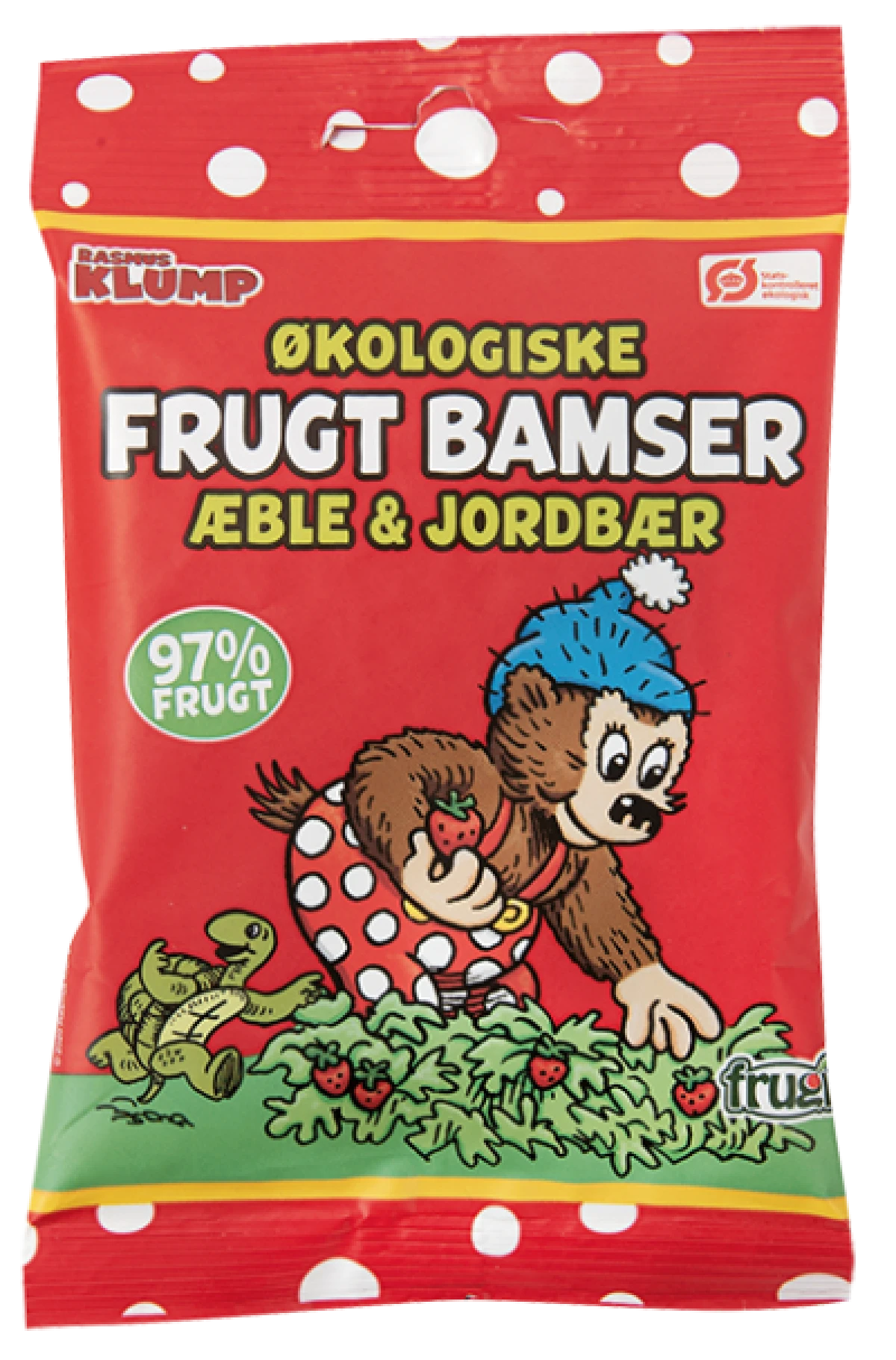 FRUGT BAMSER, 40 GR. / ÆBLE & JORDBÆR