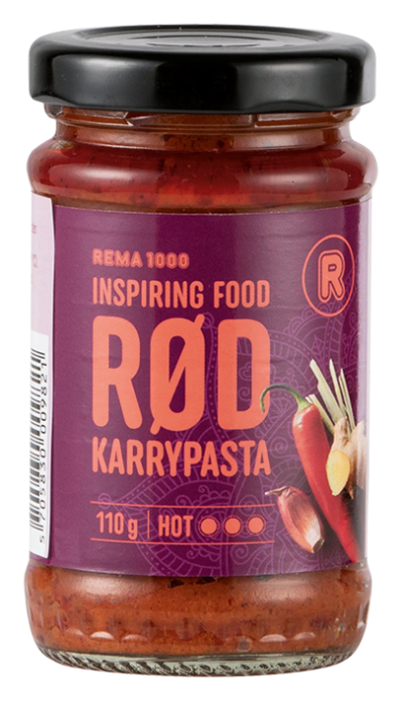 Rød karrypasta