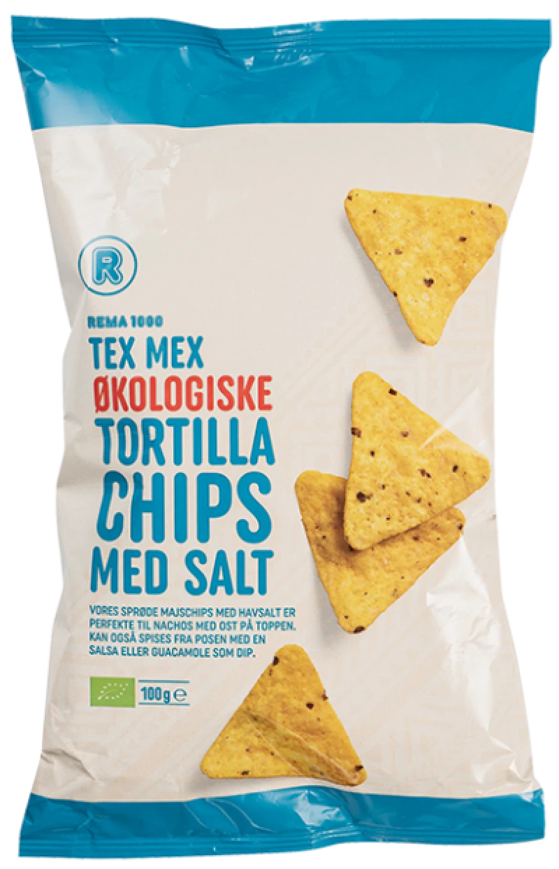 Tortilla chips salt