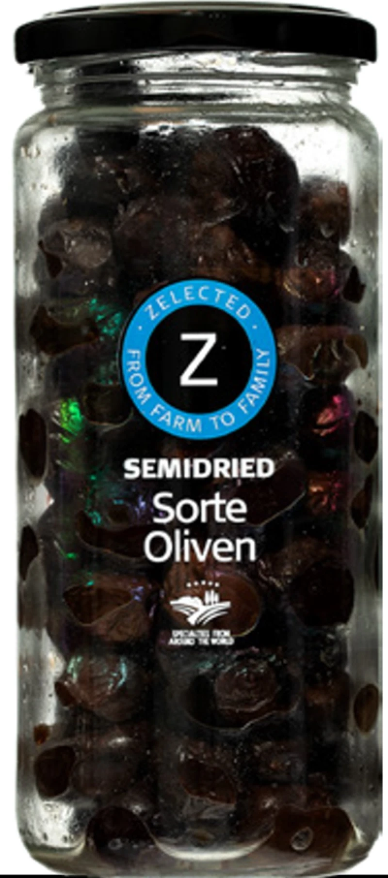 Semidried Oliven