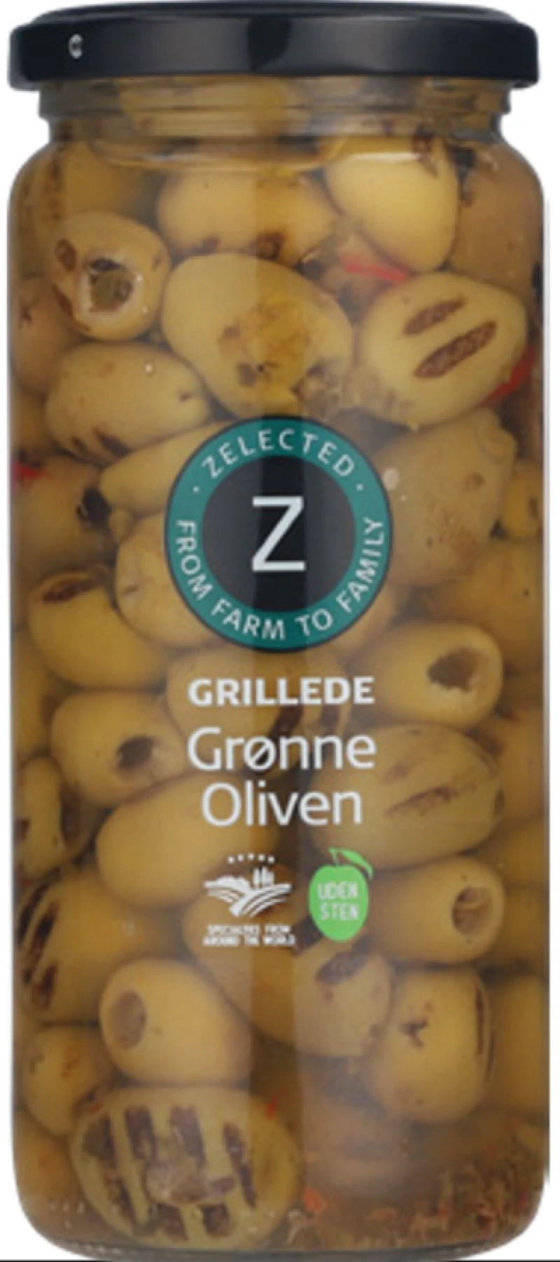 Grillede Oliven