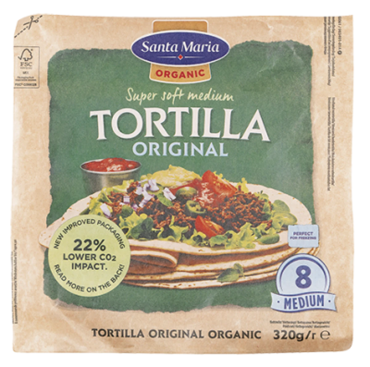 Santa Maria, Tortillas øko