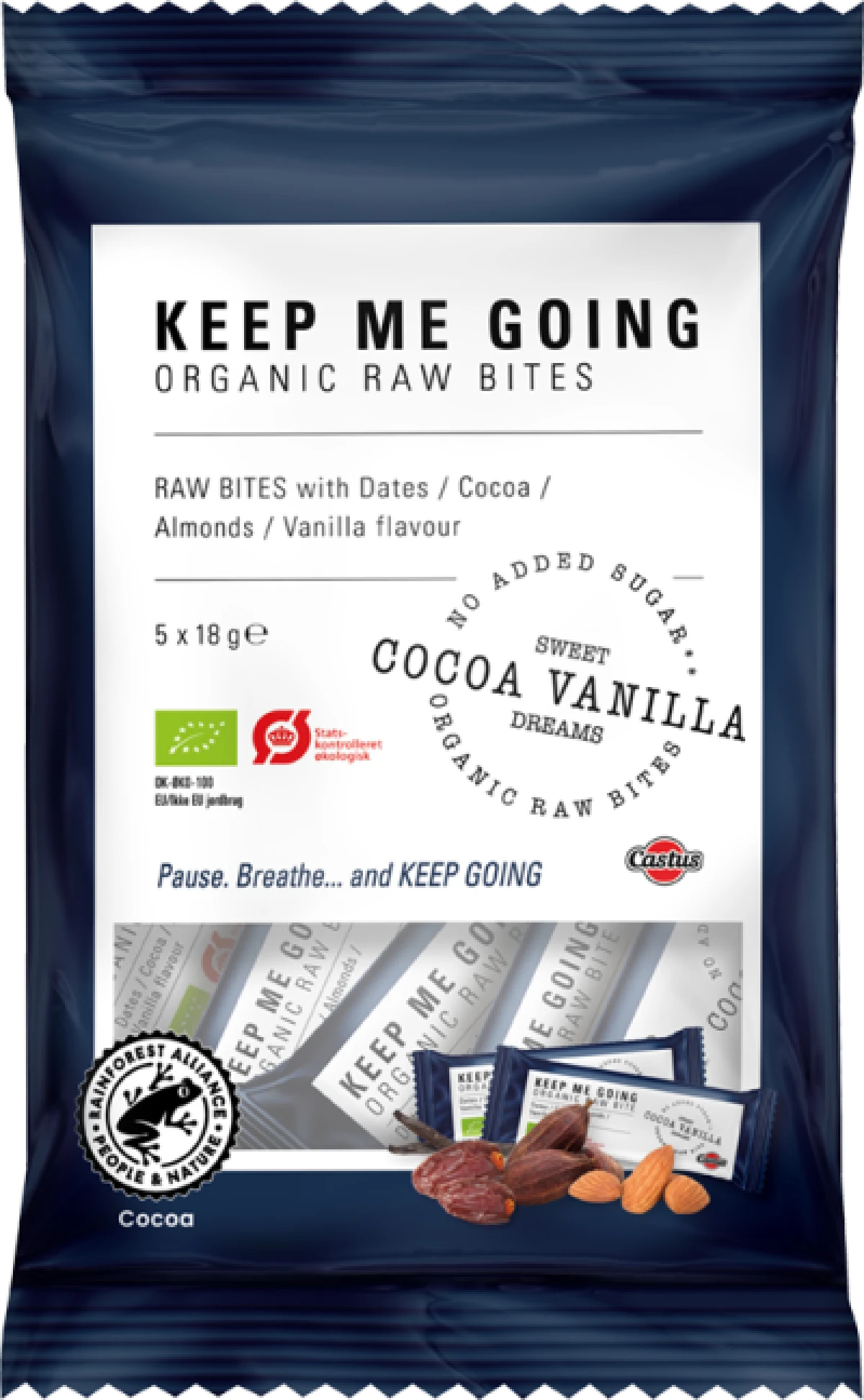 Castus, Daddelbar m. kakao og vaniljesmag øko