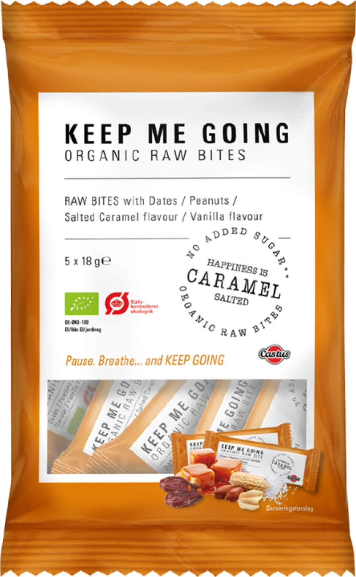 Castus, Daddelbar m. saltkaramel øko