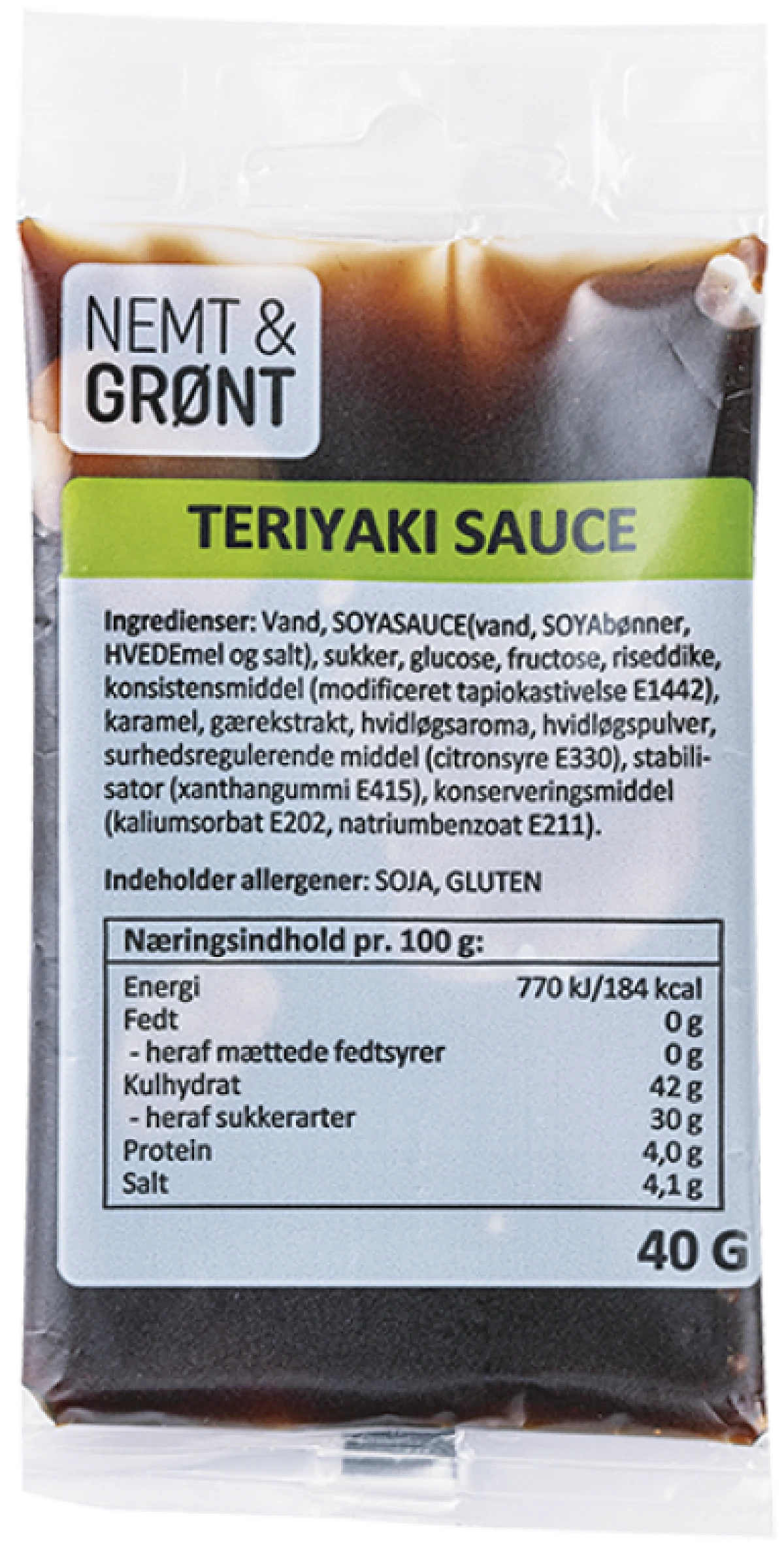 Nemt & Grønt Teriyaki Sauce