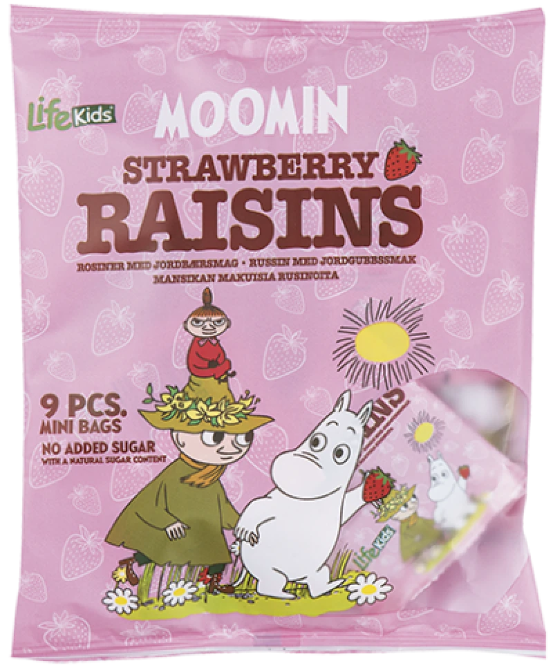 Strawberry raisins