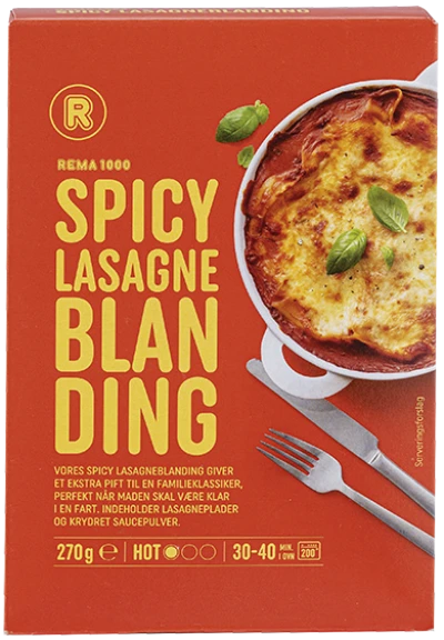 SPICY LASAGNEBLAND.