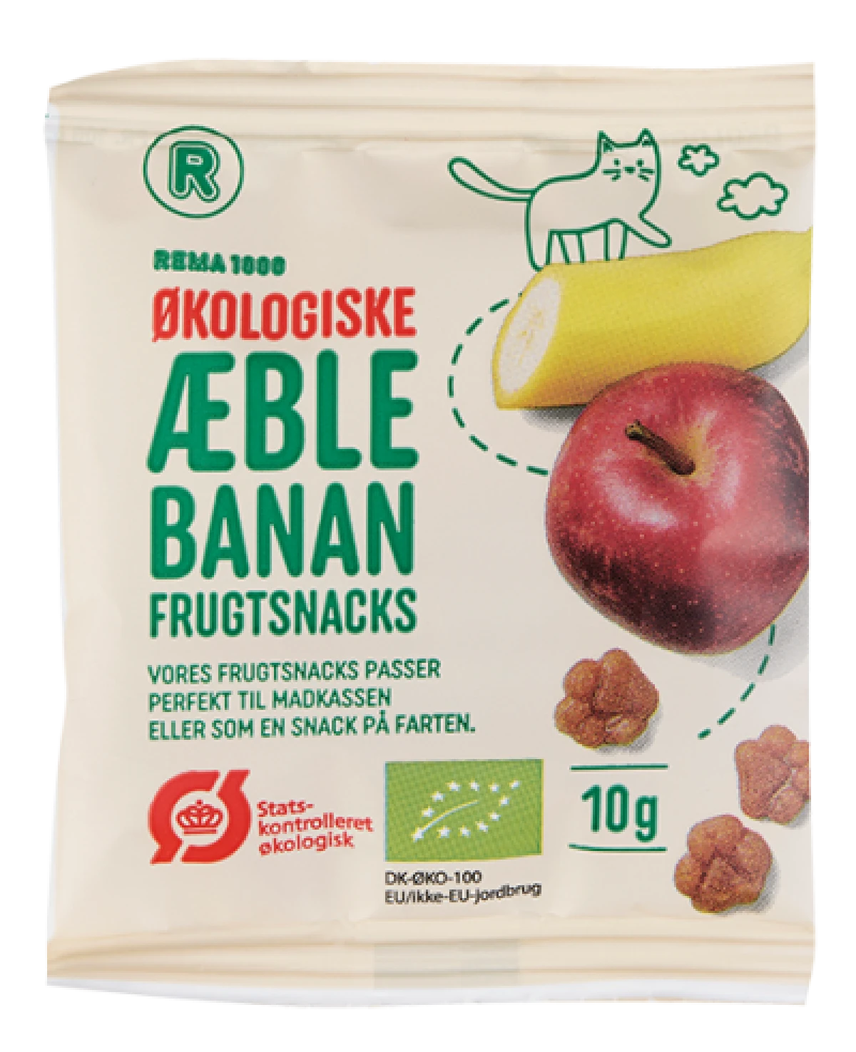 Rema 1000 Frugtsnacks Æble/Banan