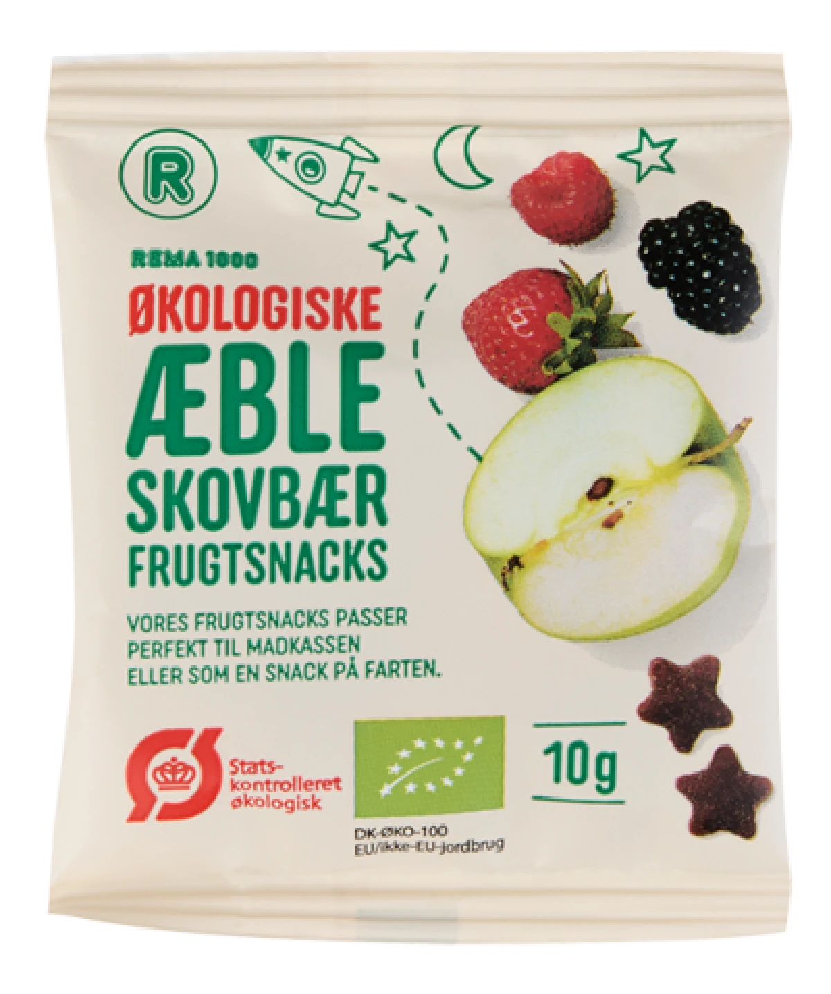 Rema 1000 Frugtsnacks Æble/Skovbær