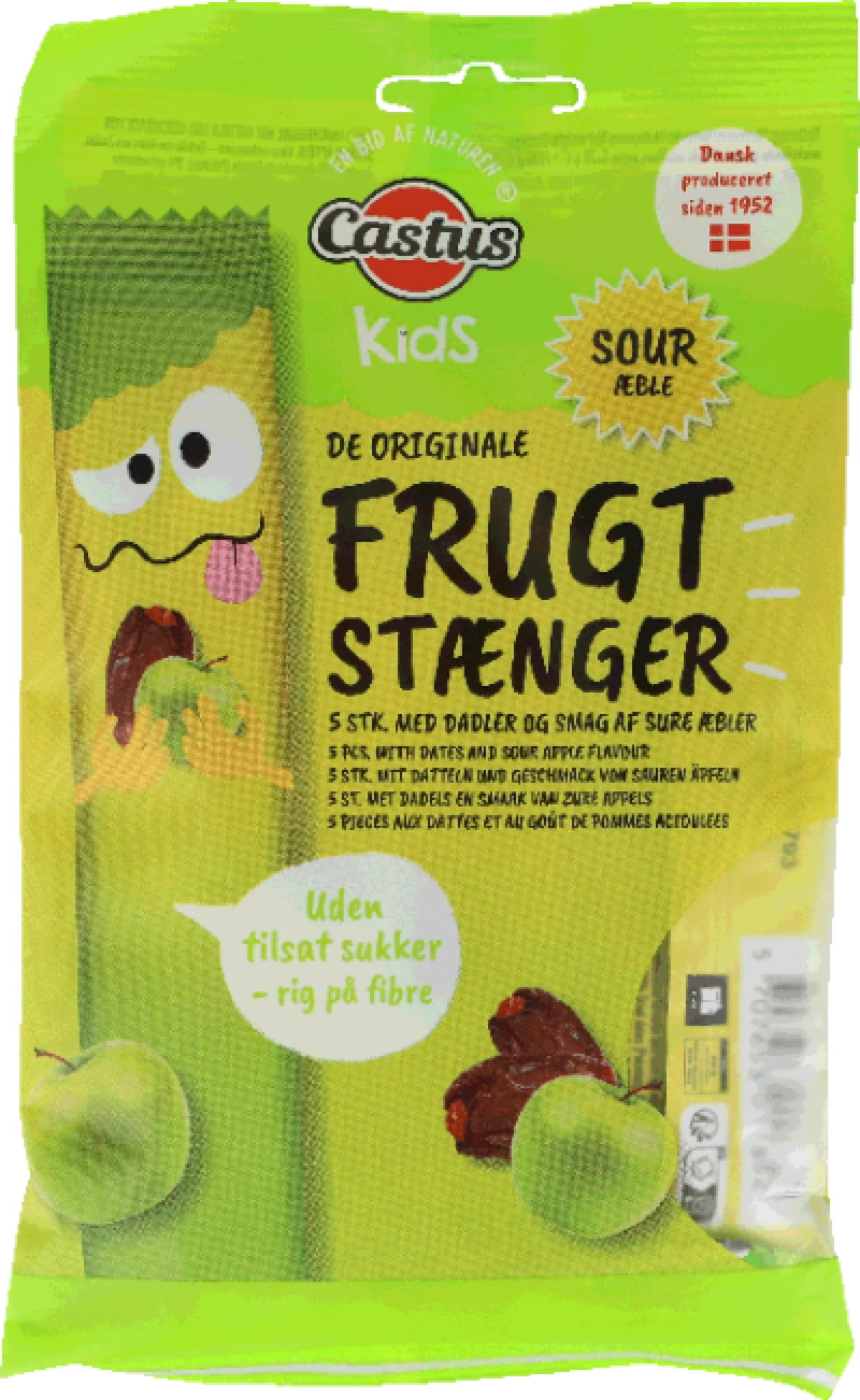 Castus, Frugtstænger m. æble