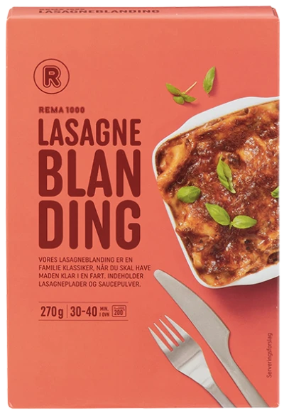 LASAGNEBLANDING