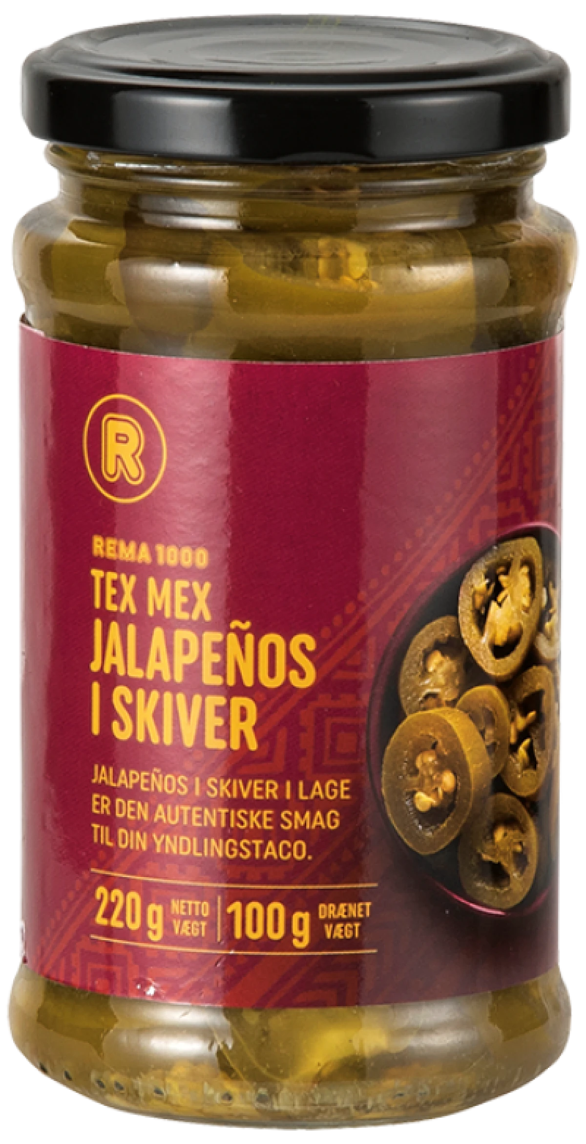 Tex Mex Jalapeños i skiver