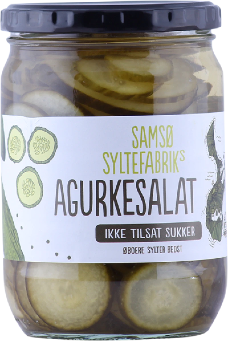 Agurkesalat u/sukker