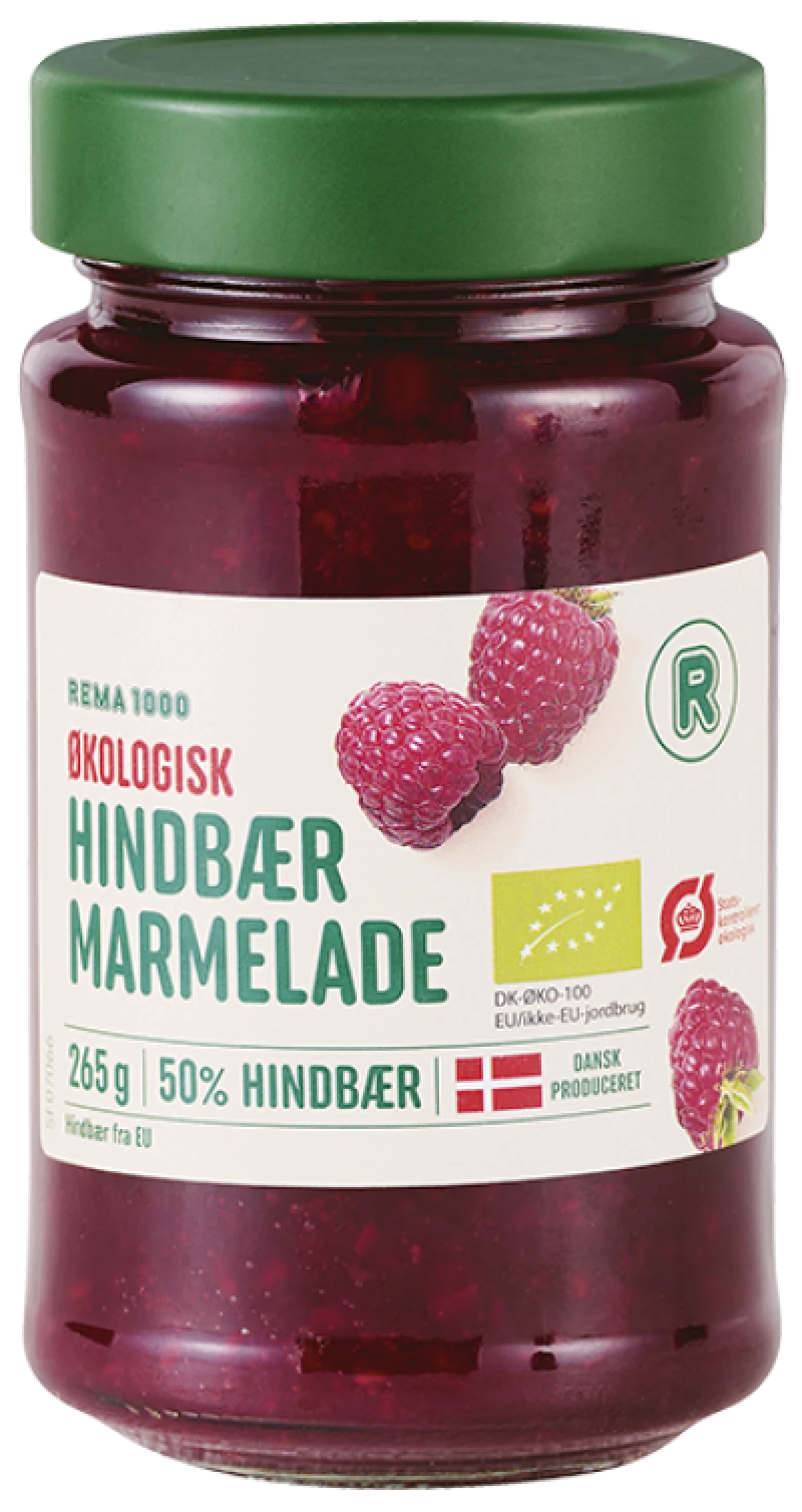 Rema 1000 Hindbærmarmelade Økologisk