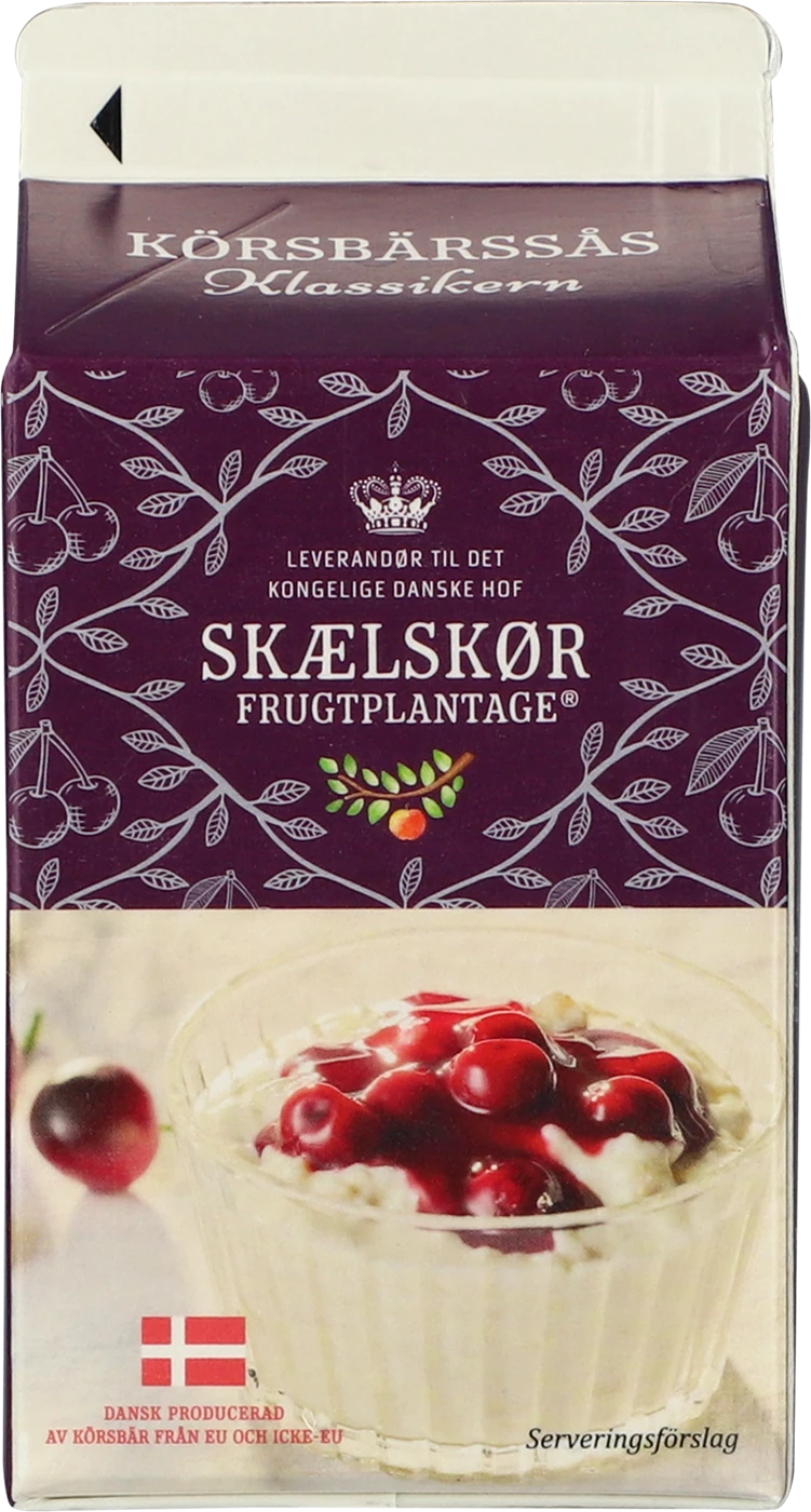 KIRSEBÆRSAUCE – produktbillede