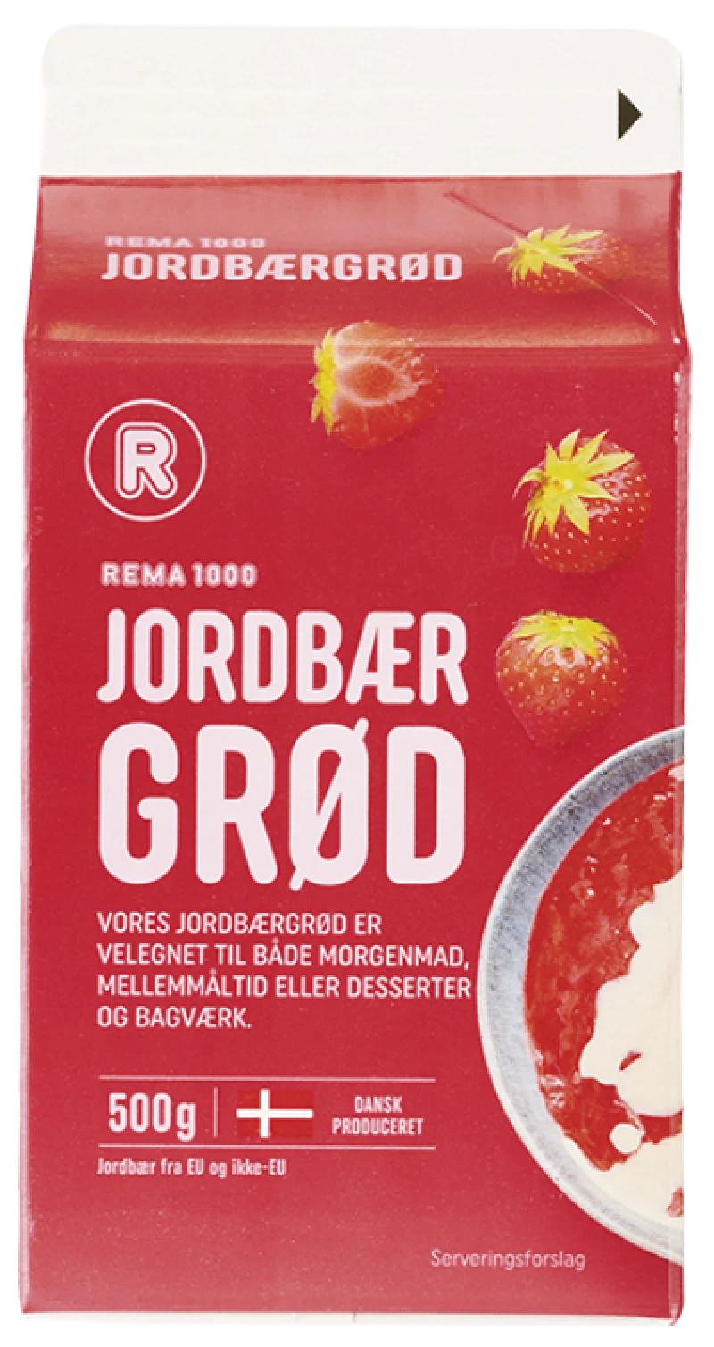 Jordbærgrød