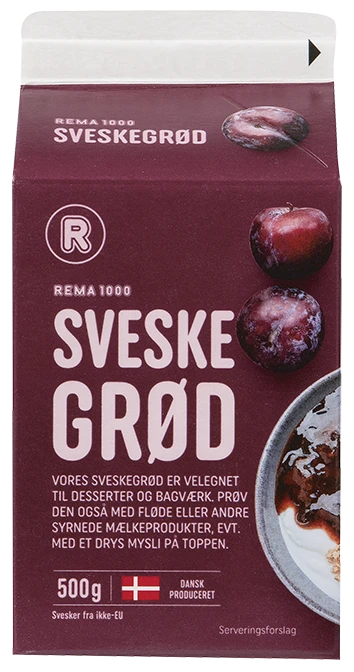 SVESKEGRØD – produktbillede