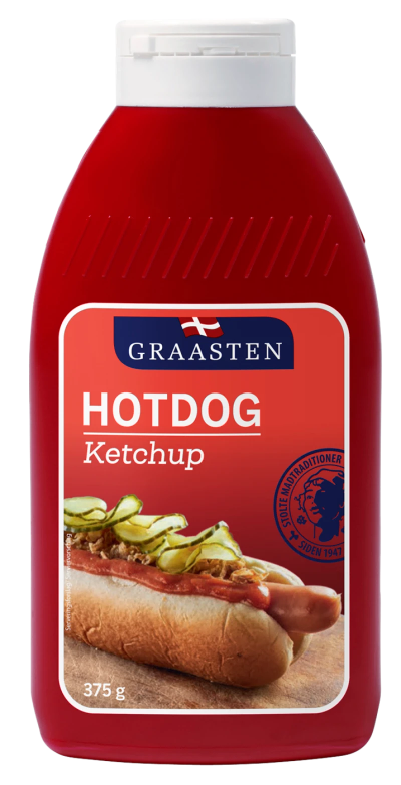 Hotdog ketchup