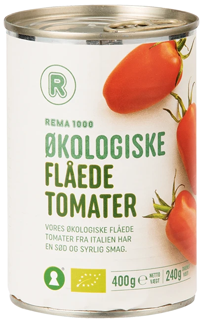 Rema 1000 Økologiske Flåede Tomater