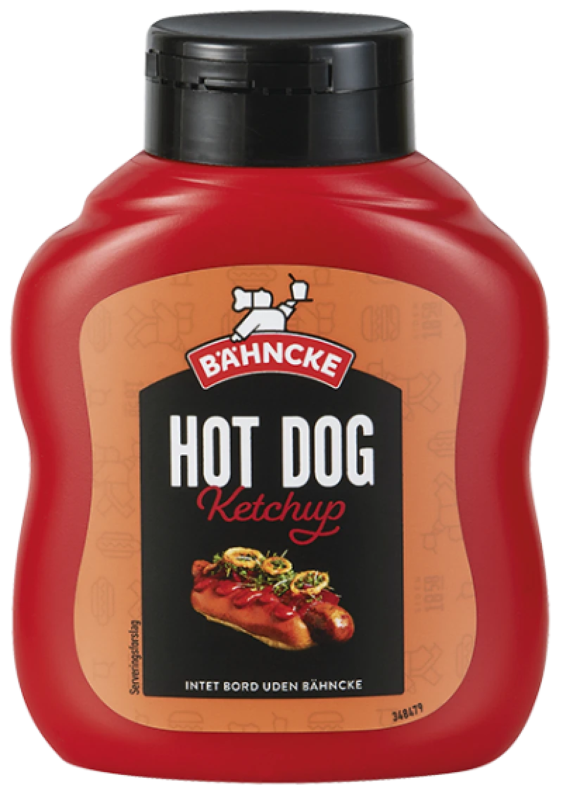 Hotdog ketchup