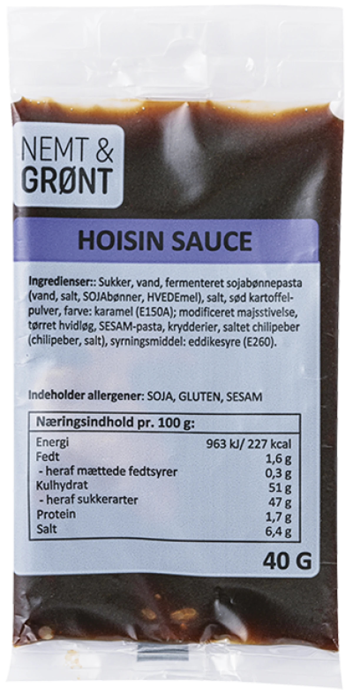 Nemt & Grønt Hoisin Sauce