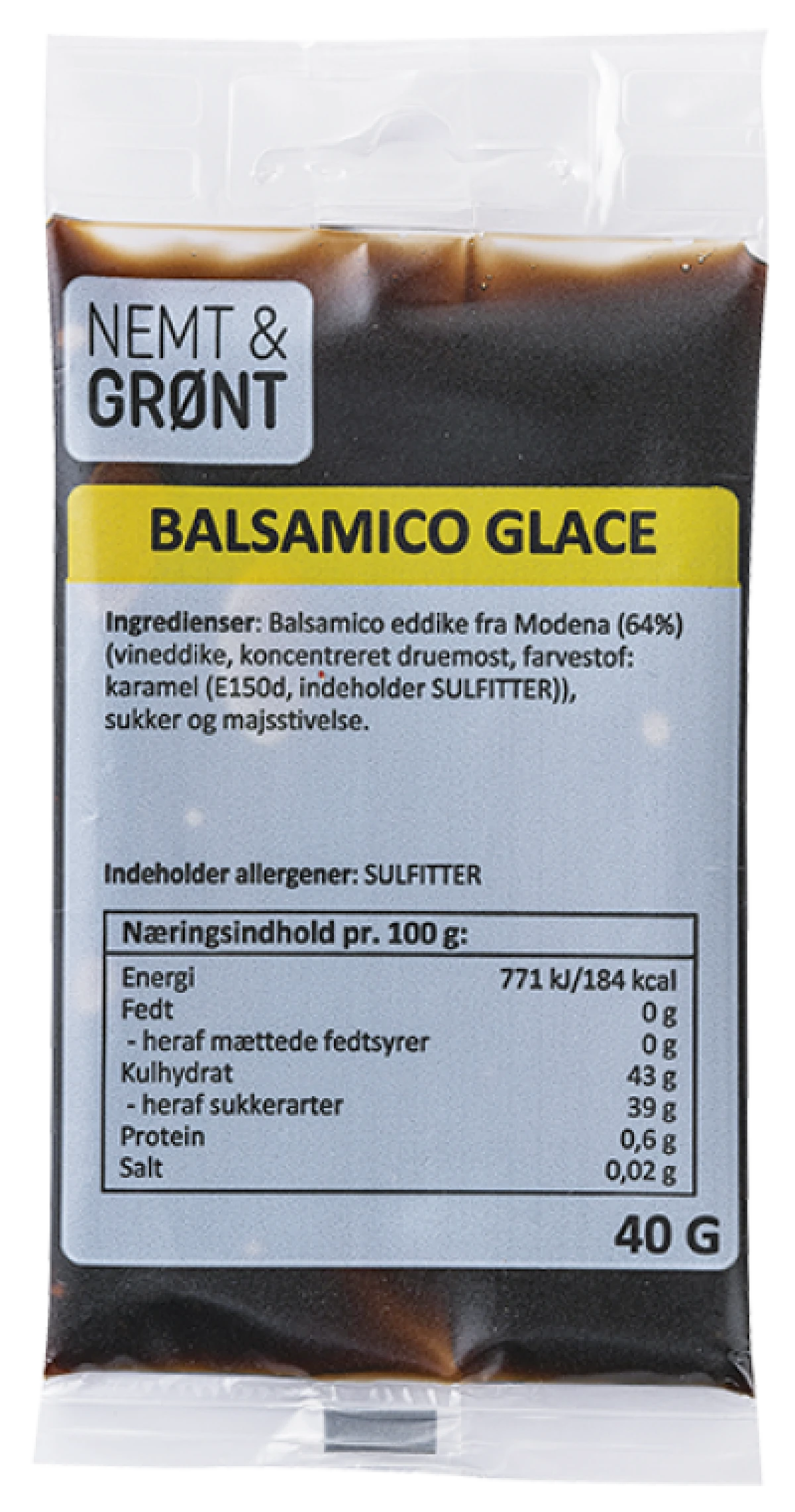 Nemt & Grønt Balsamico Glace