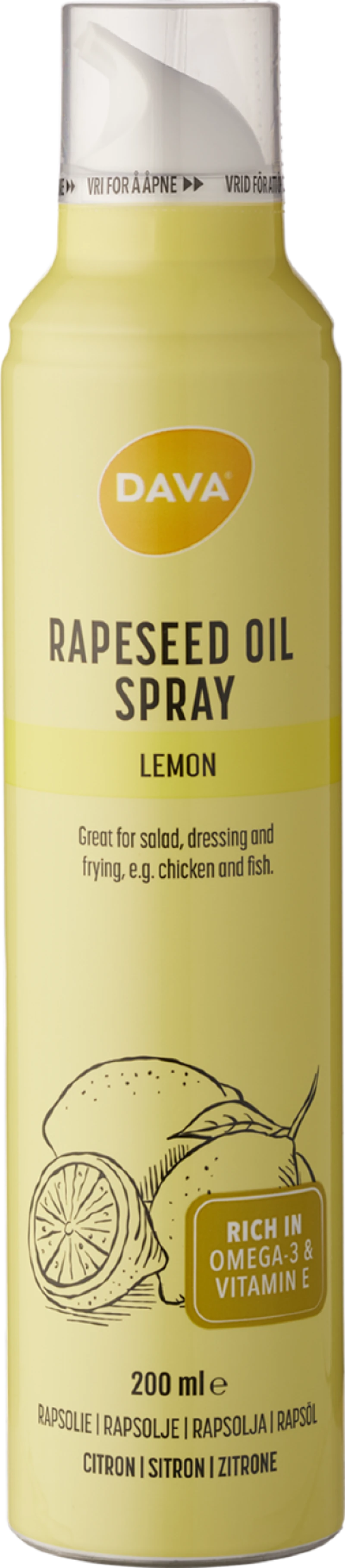 Rapsolie lemon