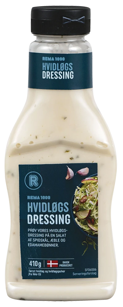 HVIDLØGSDRESSING