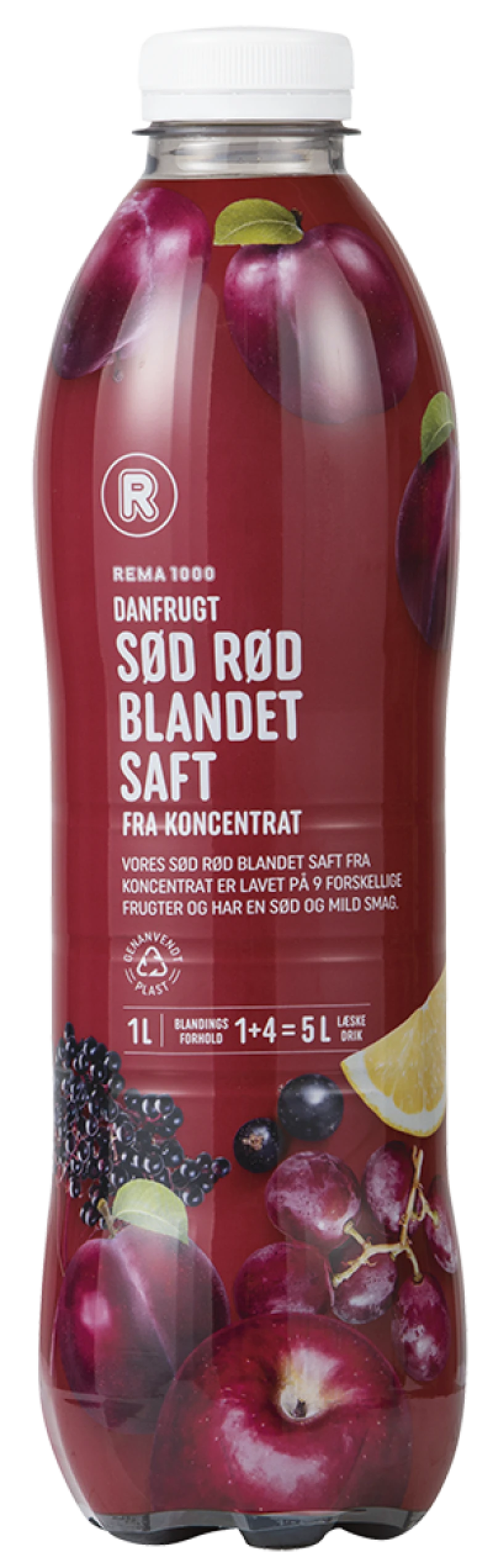 Blandet saft sød