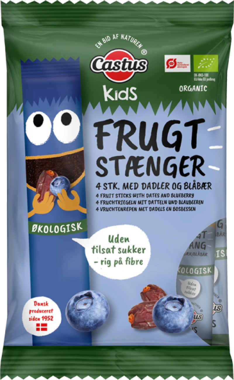 Øko frugtstænger