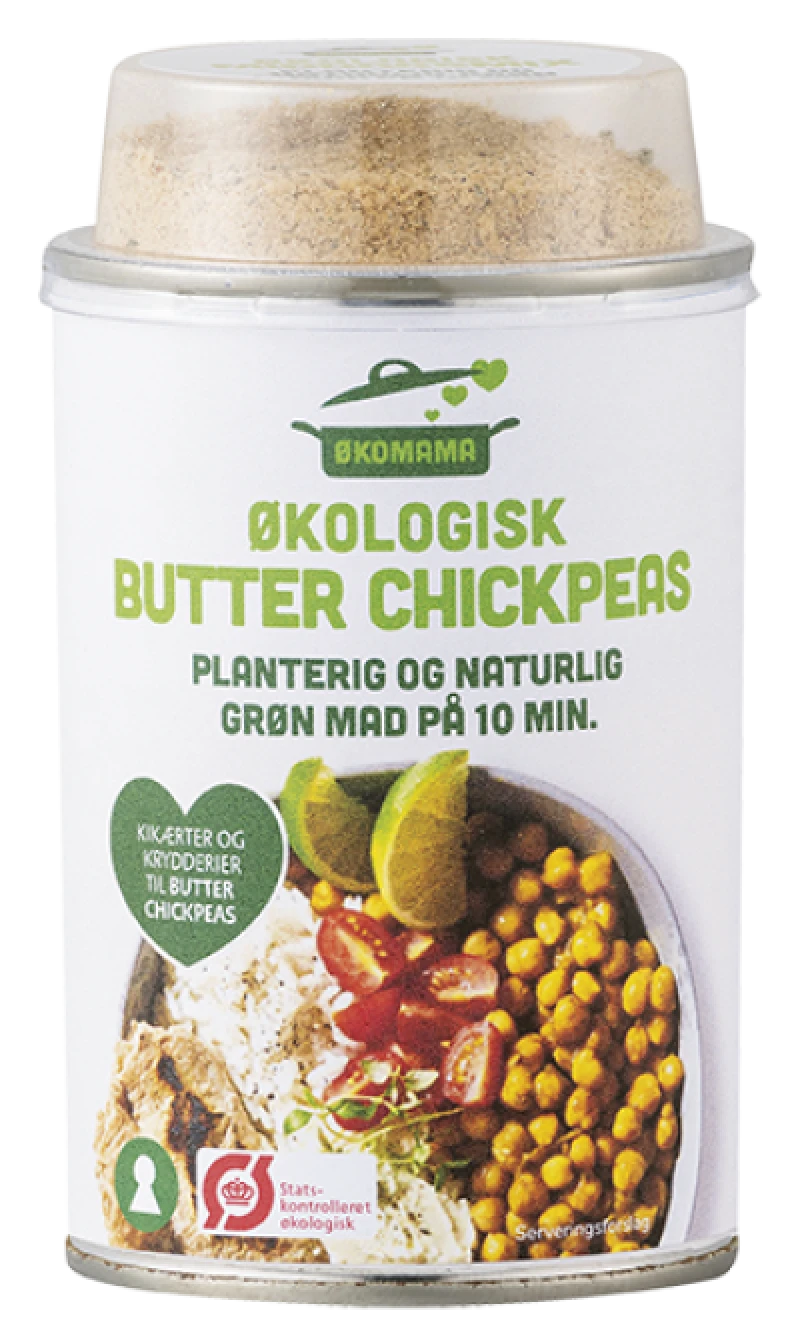 Butter chickpeas
