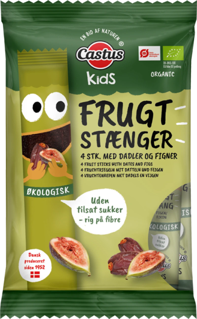 Øko frugtstænger
