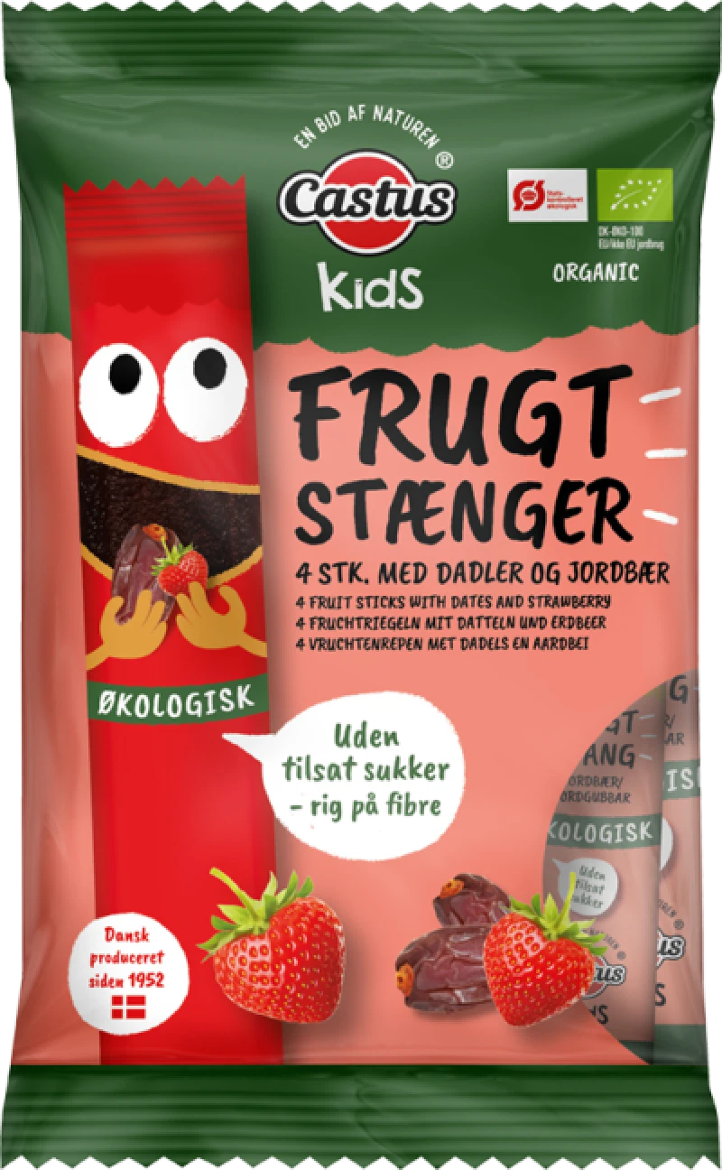 Øko frugtstænger