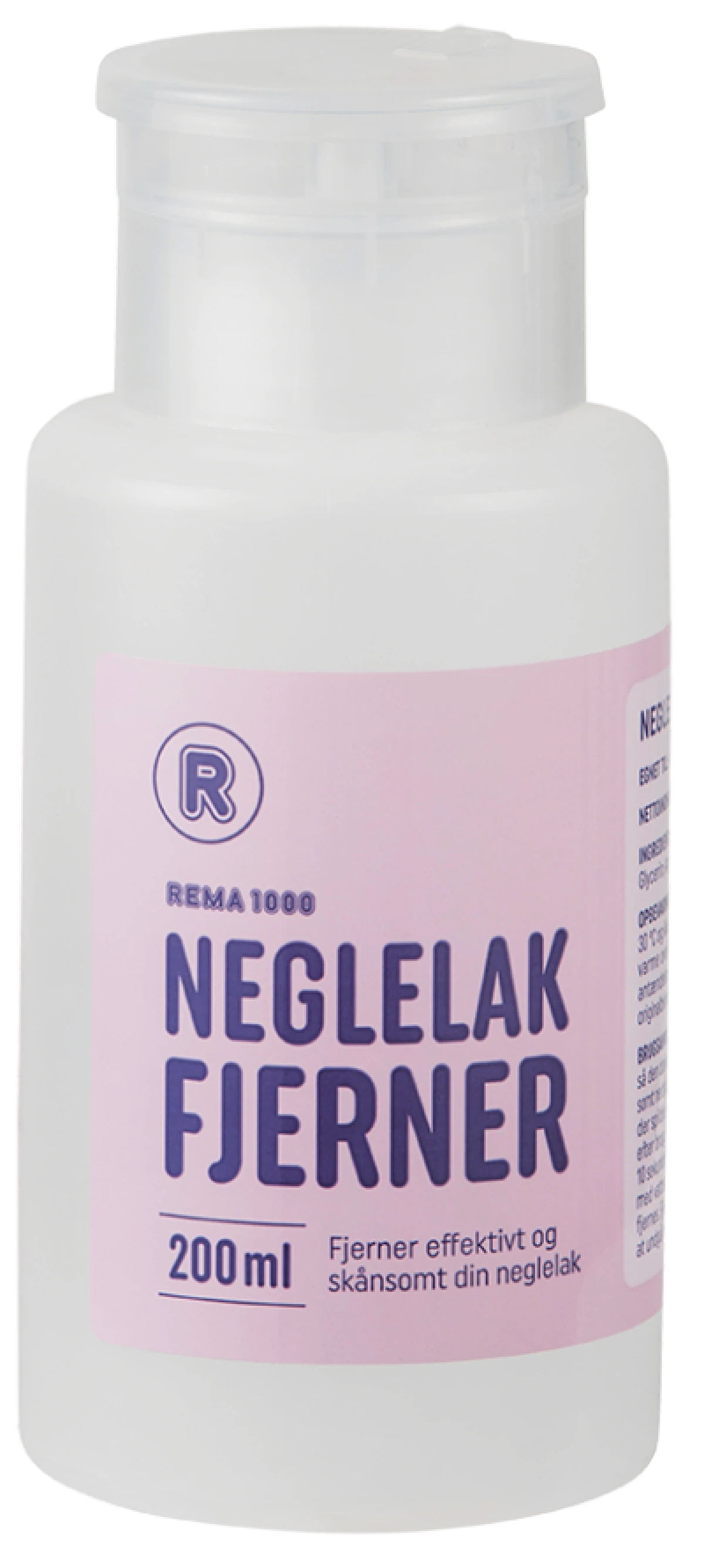 Rema 1000 Neglelakfjerner med pumpe