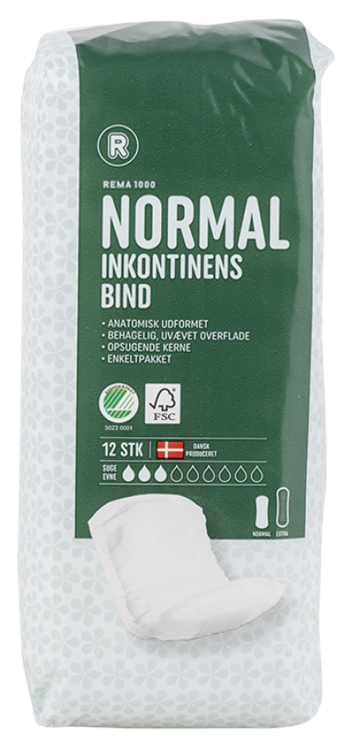 Rema 1000 Inkontinensbind Normal