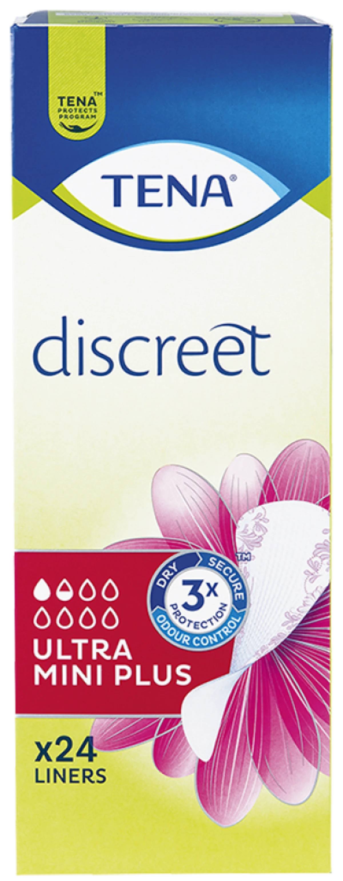 Tena, Trusseindlæg let sugeevne