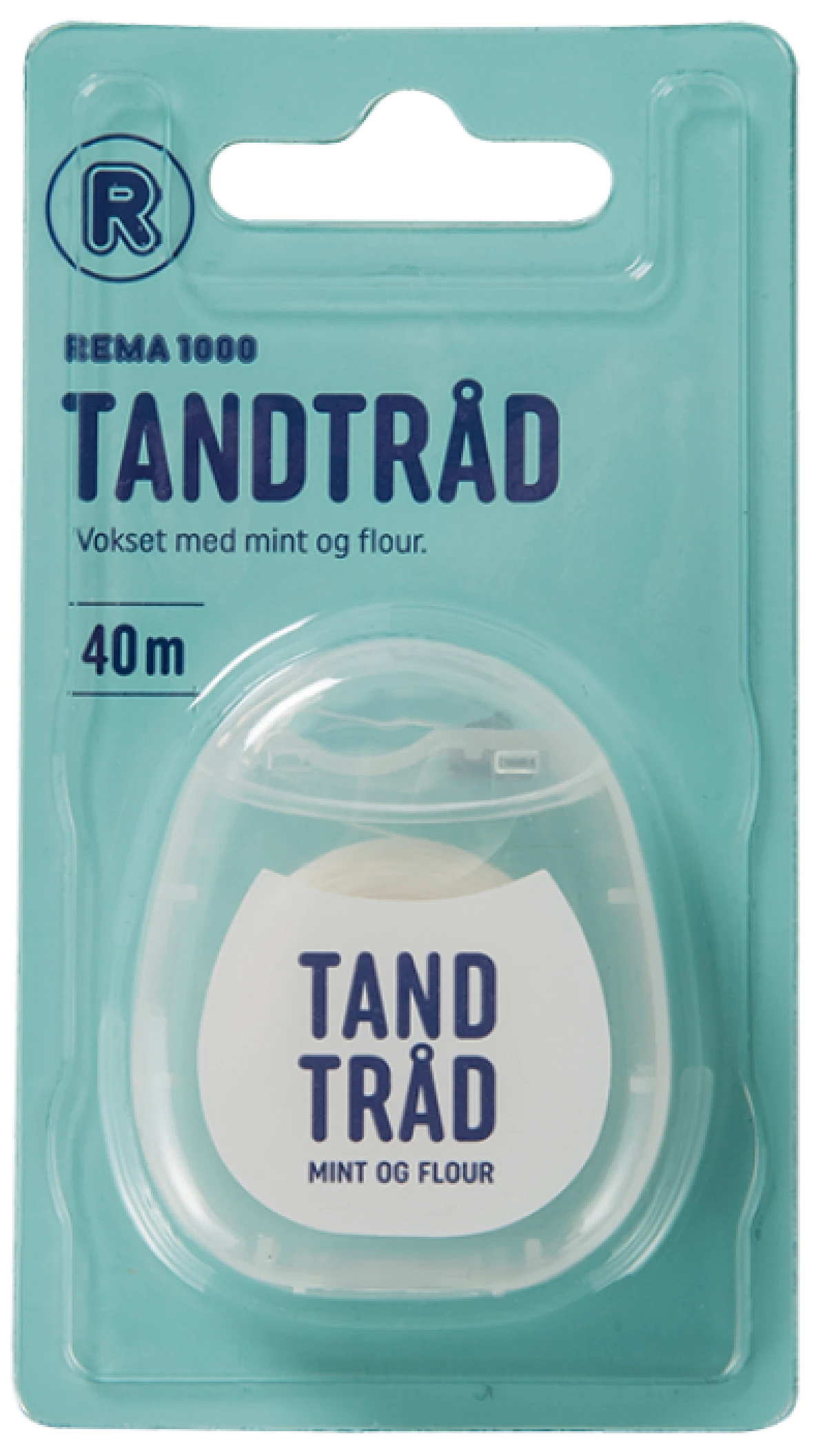 REMA 1000 Tandtråd mint og fluor 40 m