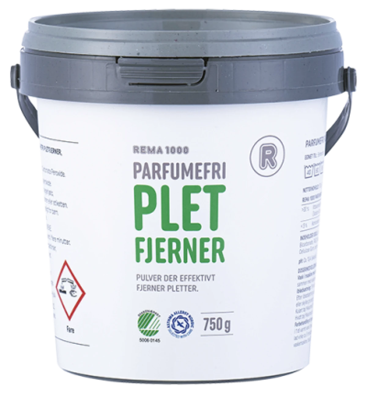PLETFJERNER PULVER