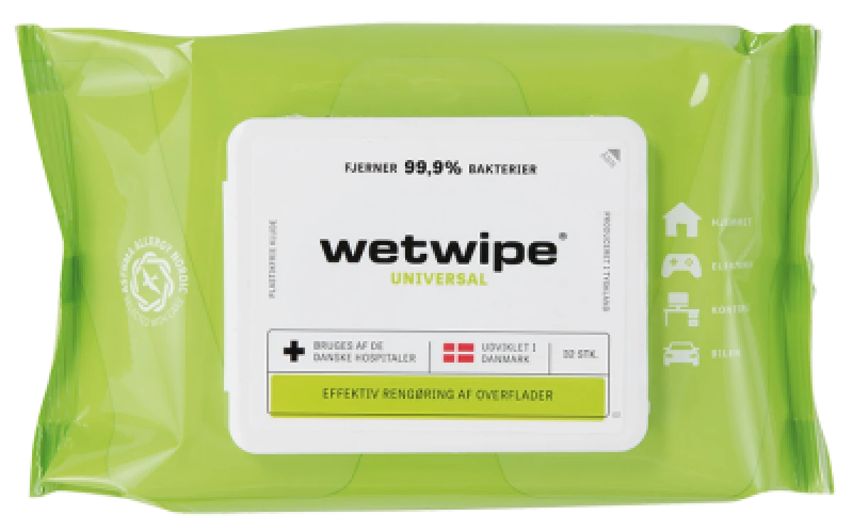 Wet Wipe, Rengøringsservietter