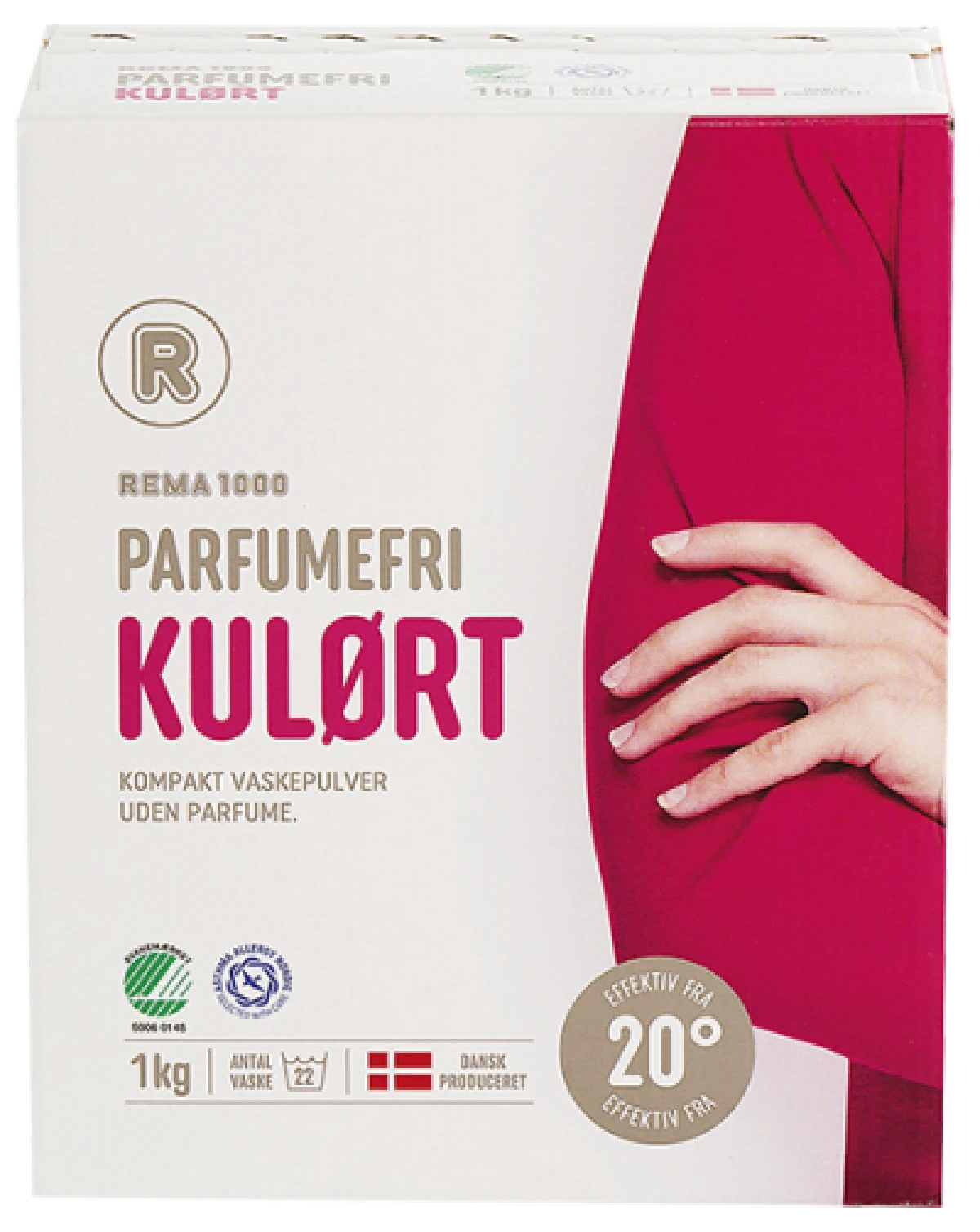 Rema 1000 Vaskepulver Parfumefri