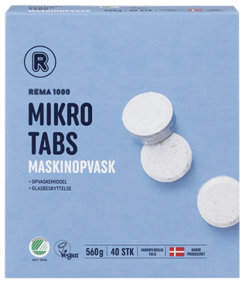 Opvasketabs mikro