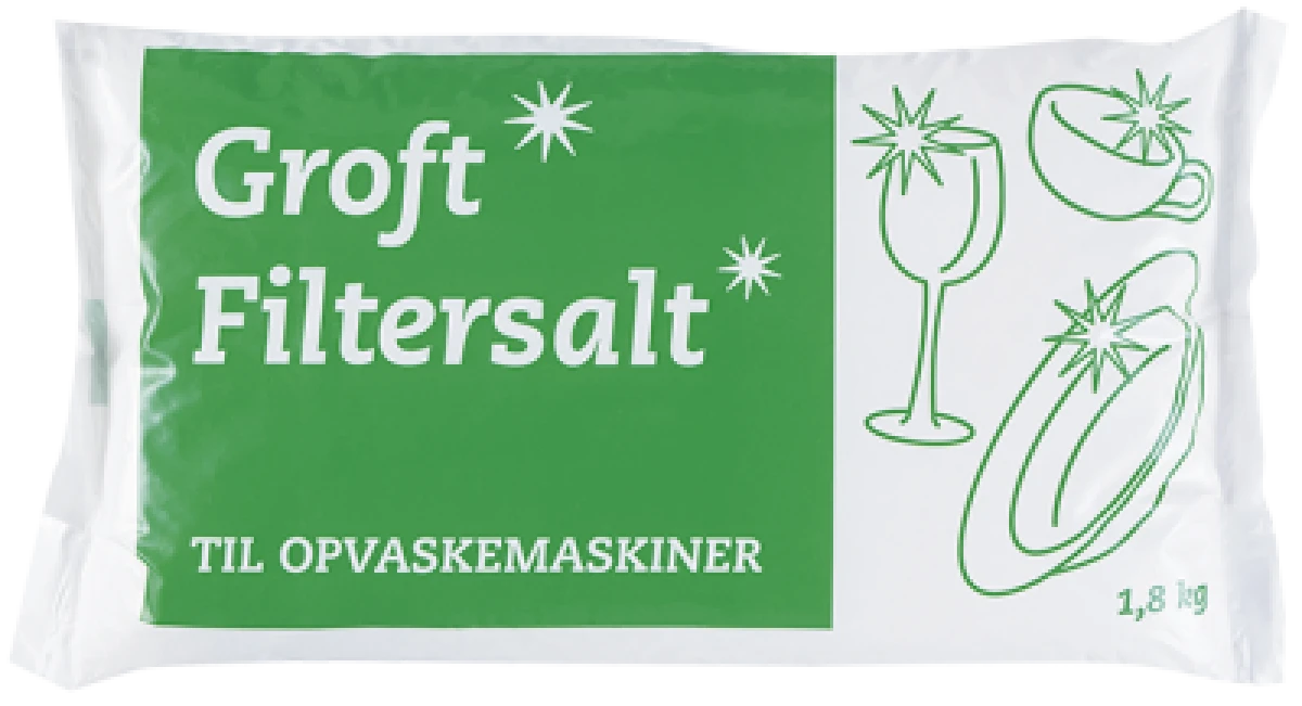 Groft Filtersalt 1,8 Kg, 1800 GR