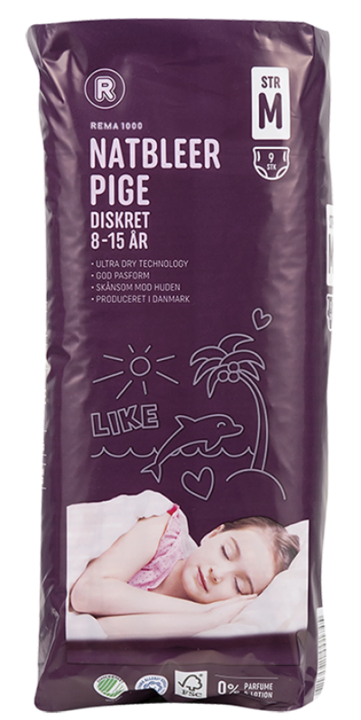 Rema 1000 Natbleer Pige Str. M