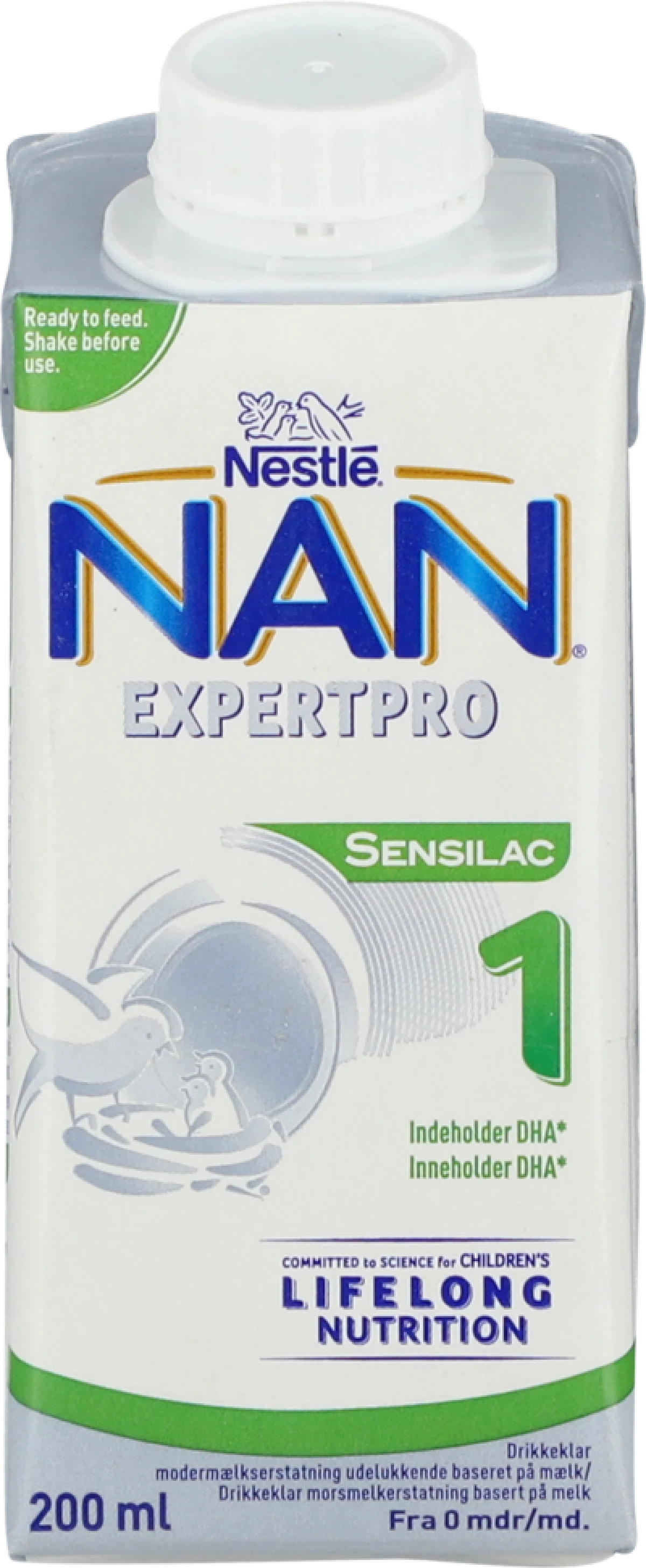 Nestlé, Drikkeklar modermælkserstatning fra 0 mdr