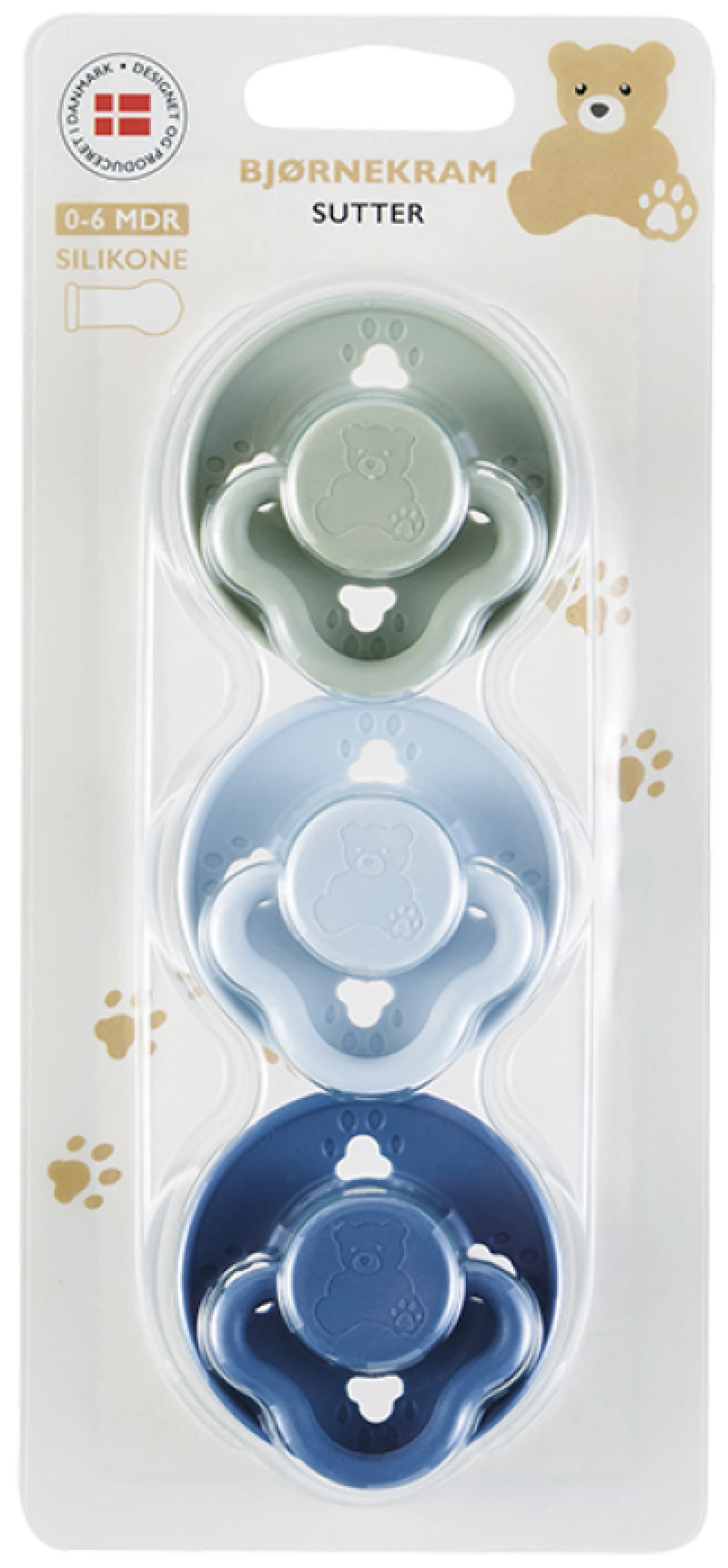 Bjørnekram Sut 0-6 mdr. Blå