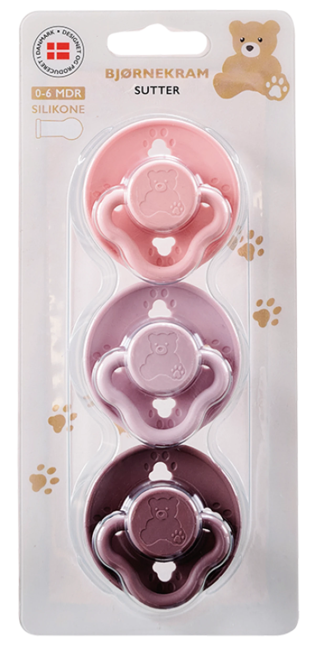 Bjørnekram Silikone Sut 0-6 mdr.