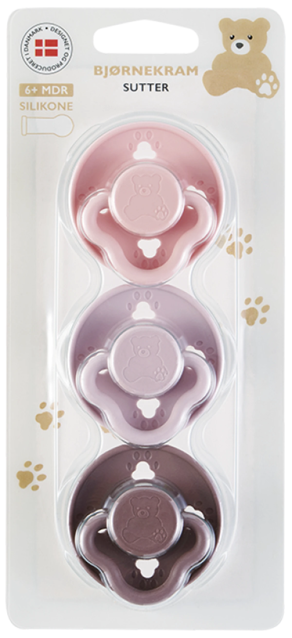 Bjørnekram Sut 6+ mdr silikone